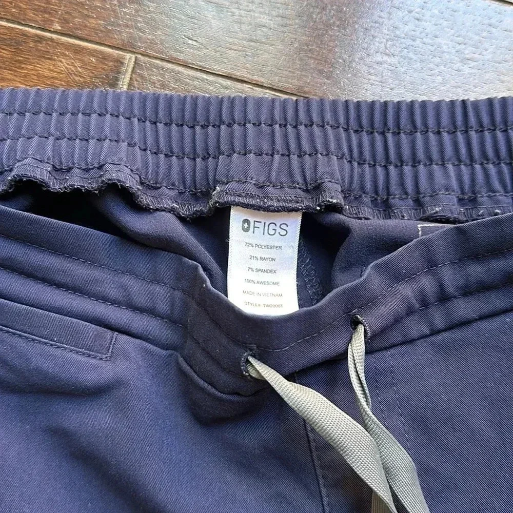 Figs Men's Navy Blue Scrub Pants
